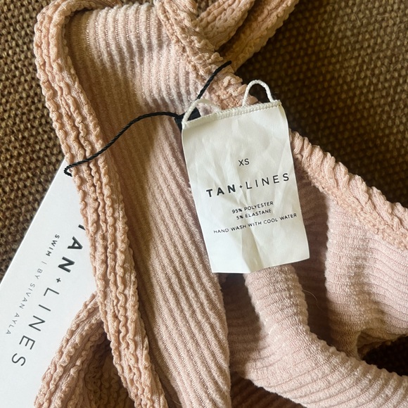 Tan + Lines One Piece Bathing suit - Picture 3 of 5